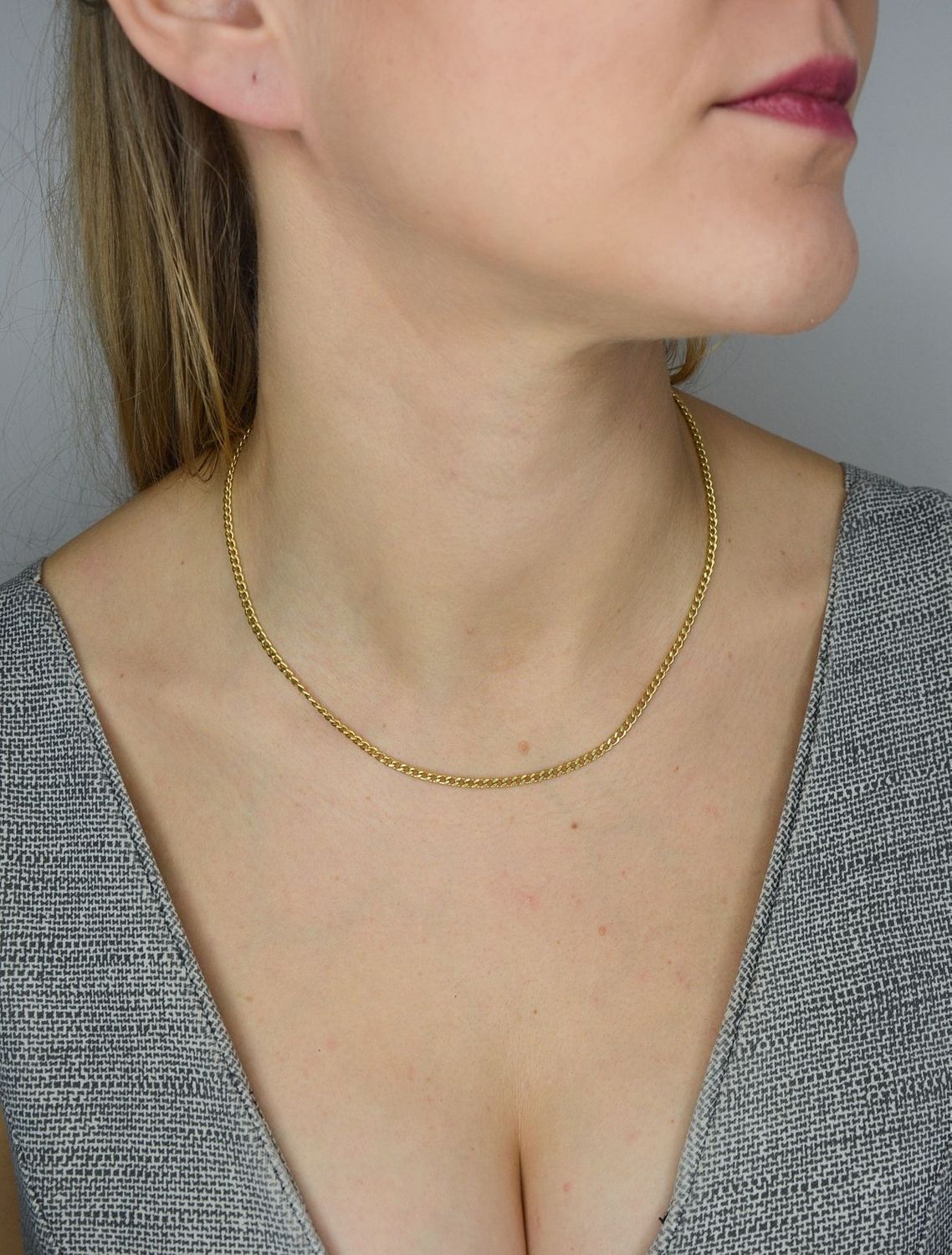 Złoty łańcuszek 333 pancerka 3 mm DIA-LAN-1461-333 3mm (2).jpg